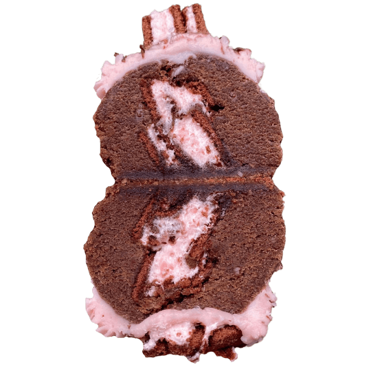 Chocolate Covered Strawberry Stuff'd Cookie