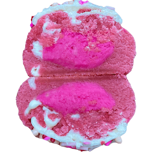 Pink Velvet Stuff'd Cookie